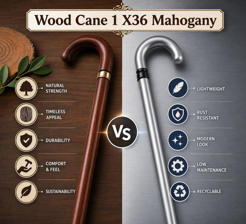 All Care Store - Wood Cane