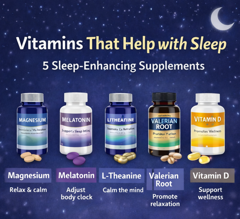 vitamins that help with sleep