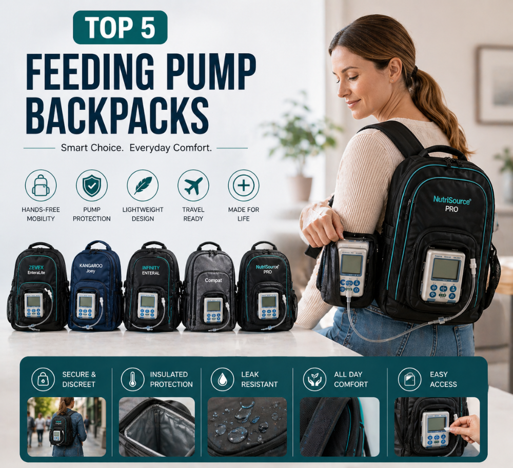 Top 5 Feeding pump backpacks