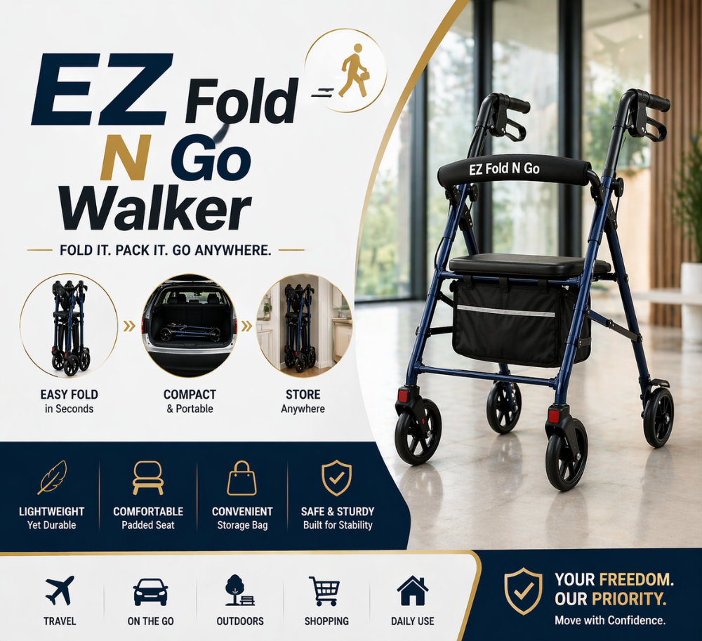 All Care Store - EZ Fold N Go Walker