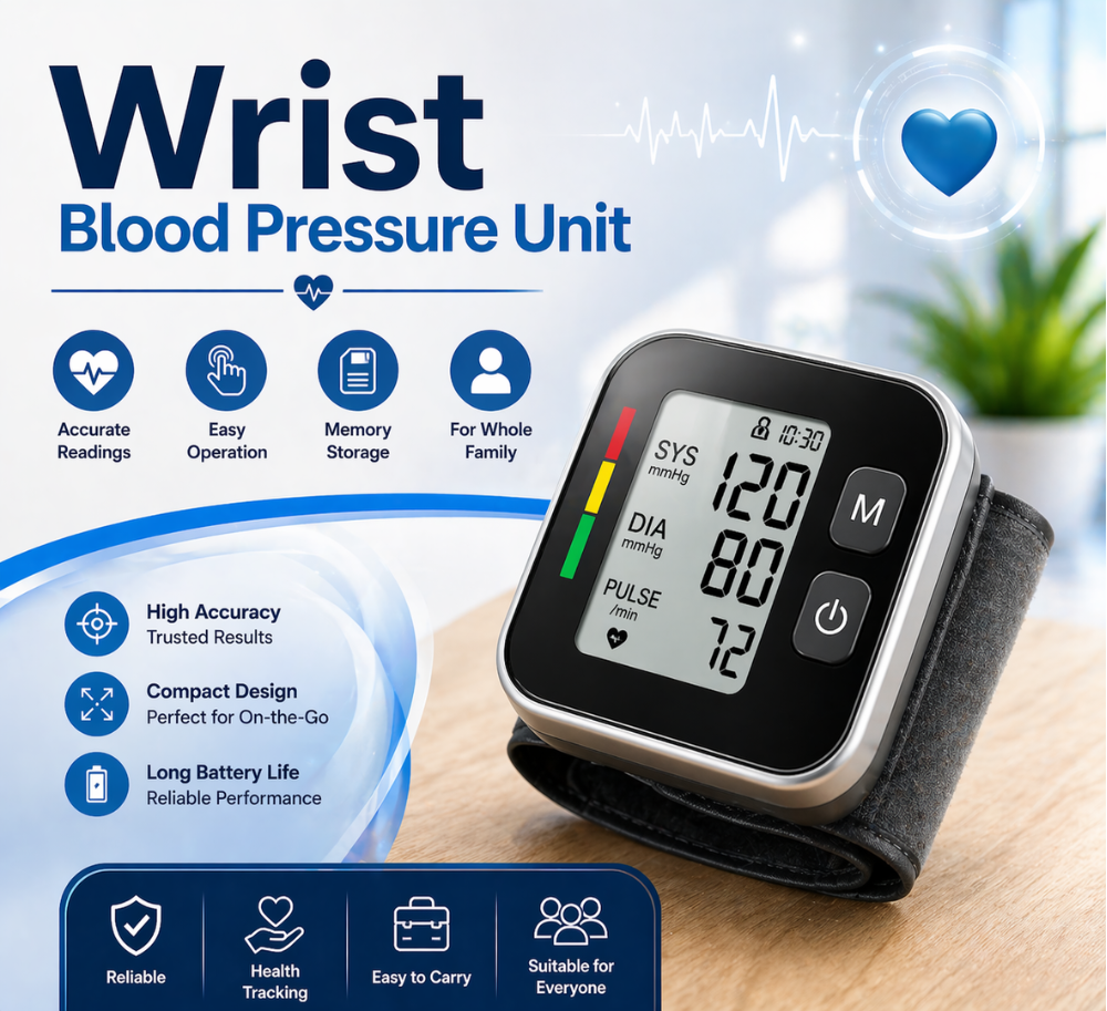 All Care Store - Wrist Blood Pressure Unit