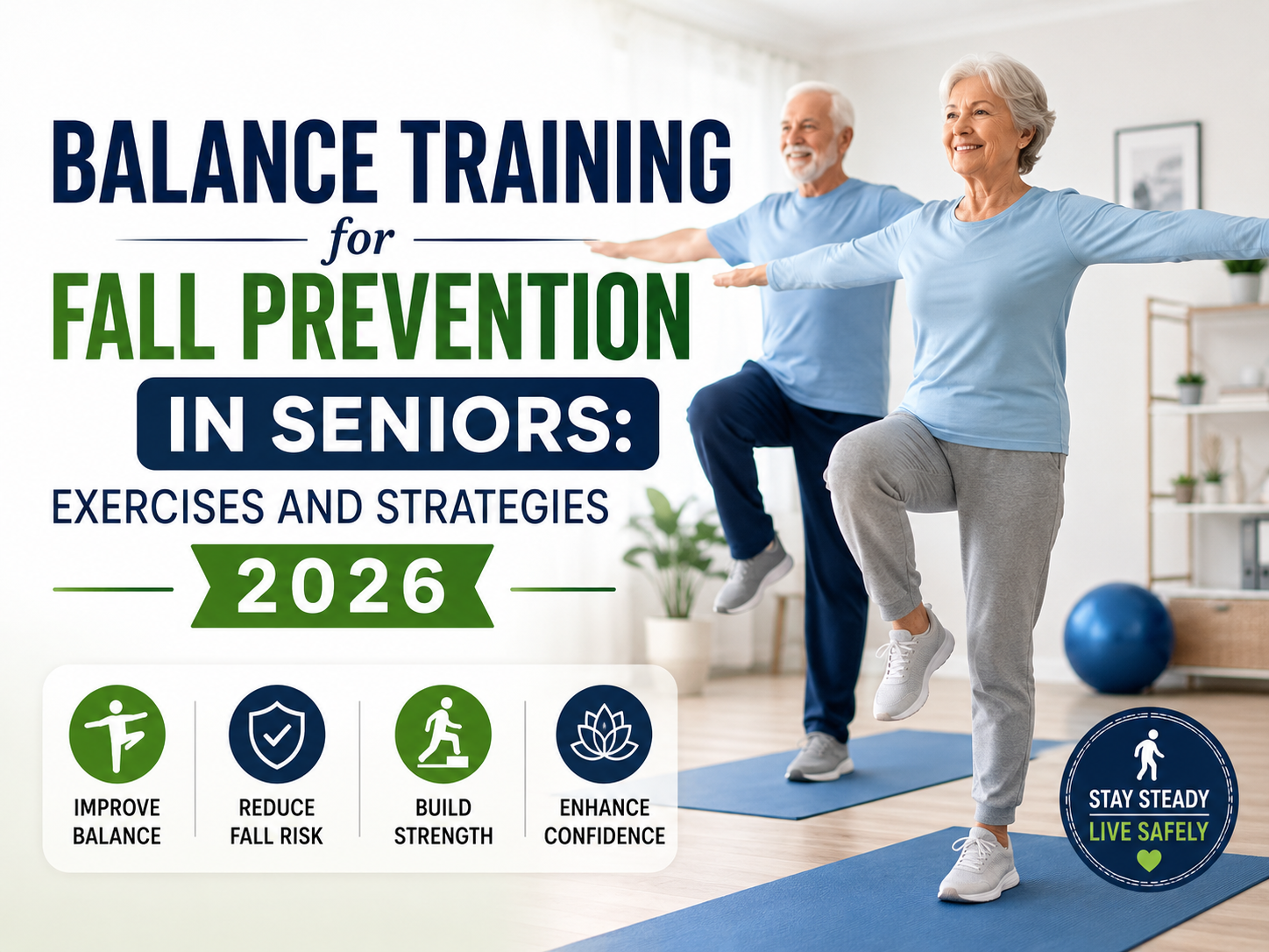 Balance Training for Fall Prevention in Seniors: Exercises and Strategies 2026