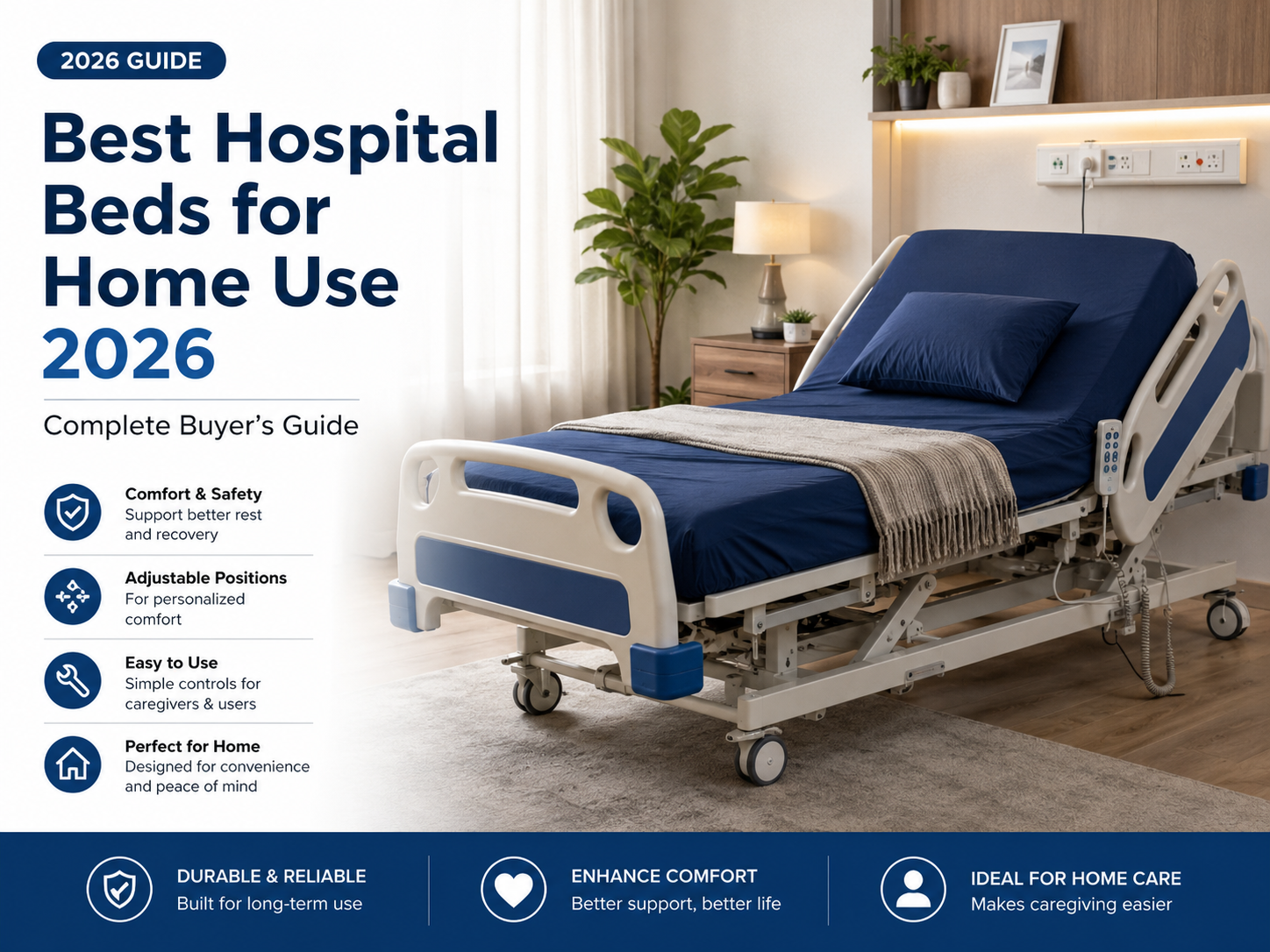 Best Hospital Beds for Home Use 2026: Complete Buyer's Guide