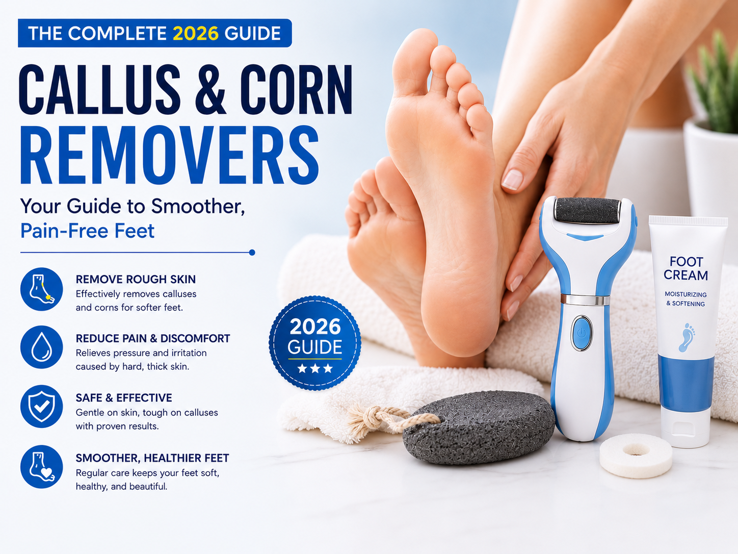 Callus and Corn Removers: The Complete 2026 Guide to Smoother, Pain-Free Feet