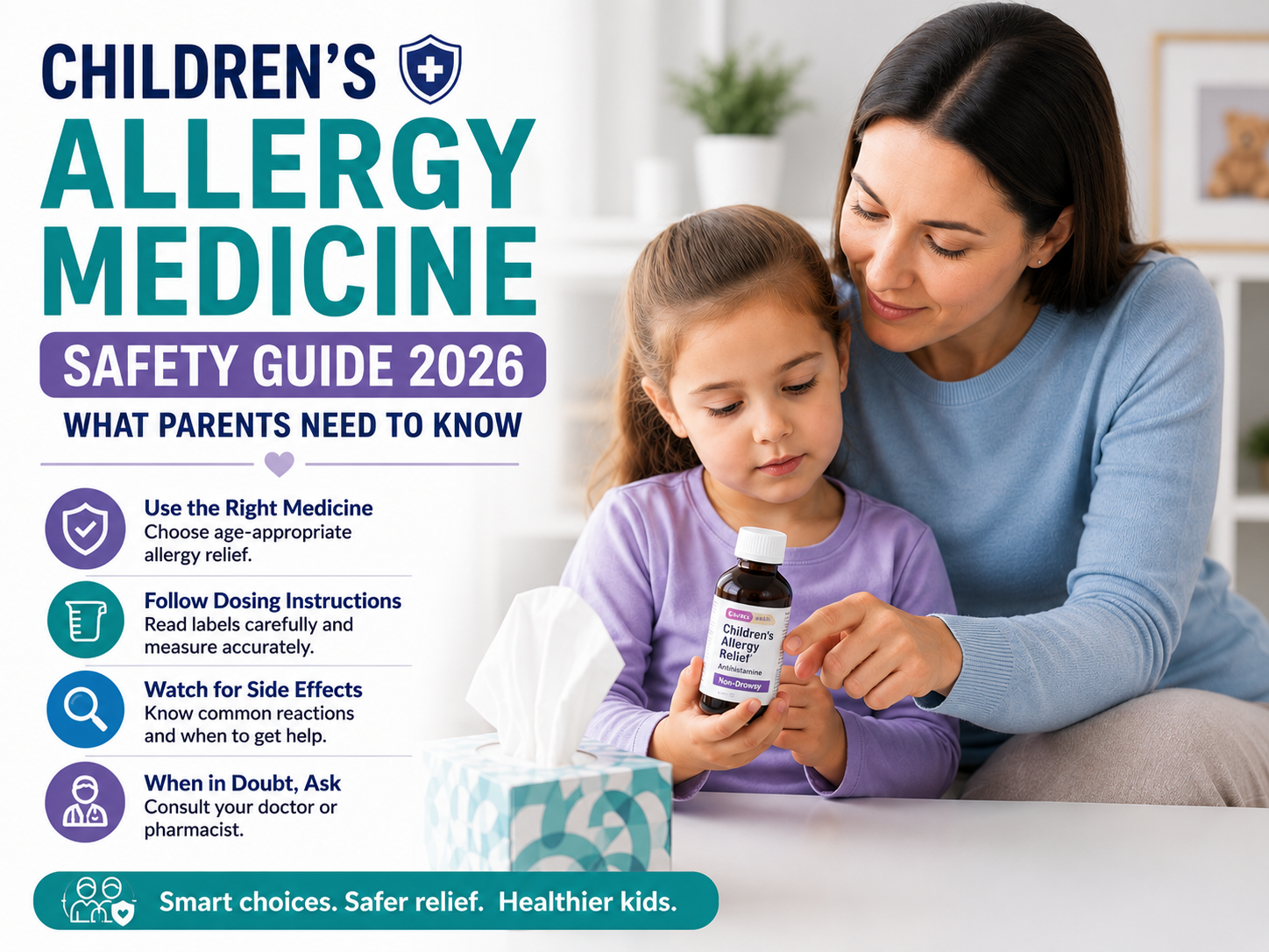 Children's Allergy Medicine Safety Guide 2026: What Parents Need to Know