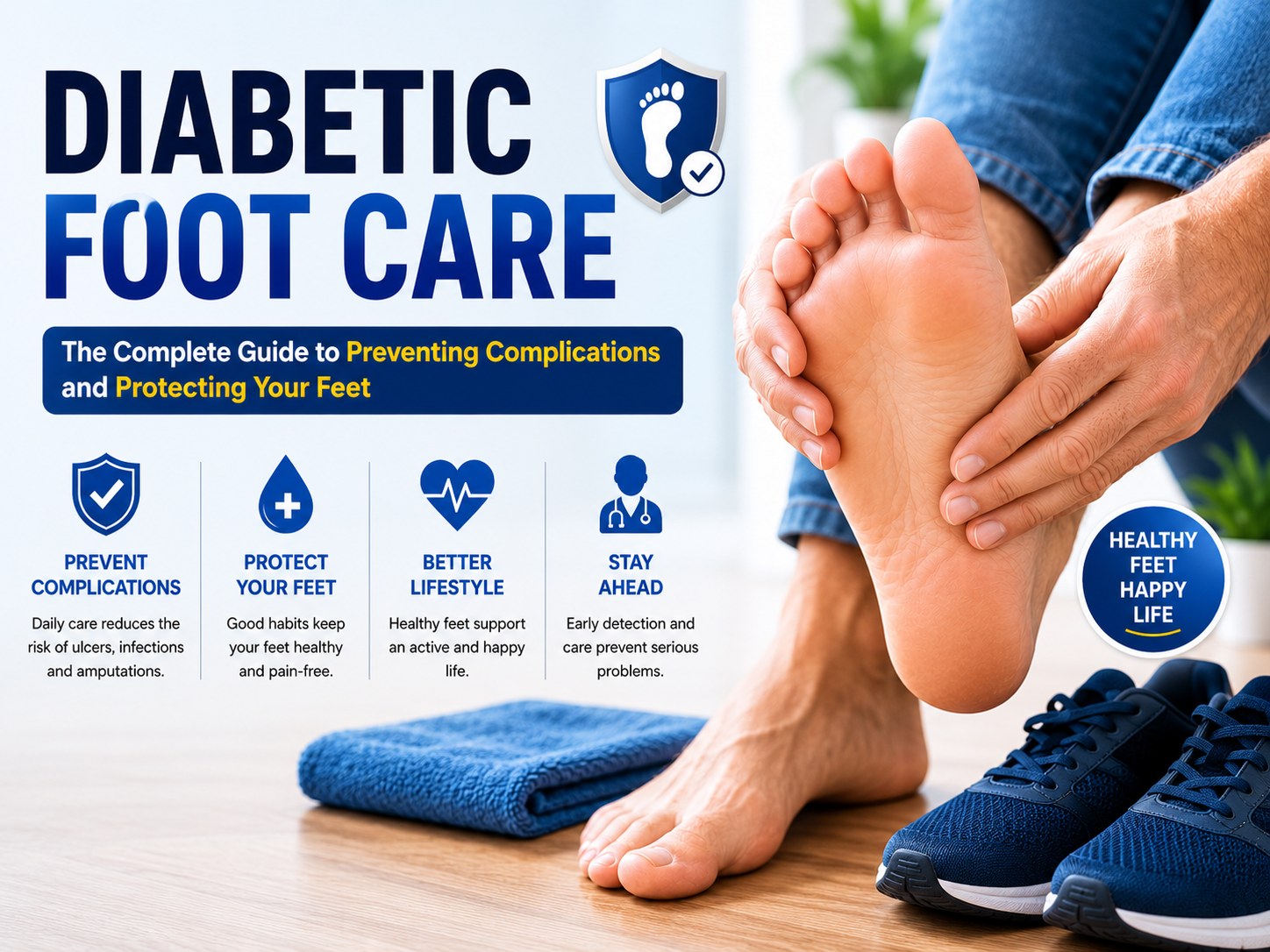 Diabetic Foot Care: The Complete Guide to Preventing Complications and Protecting Your Feet