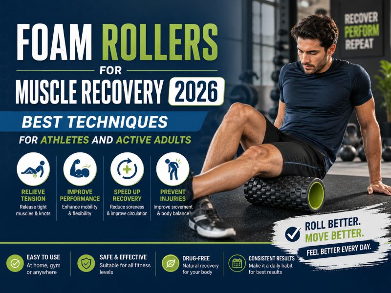 Foam Rollers for Muscle Recovery 2026: Best Techniques for Athletes and Active Adults
