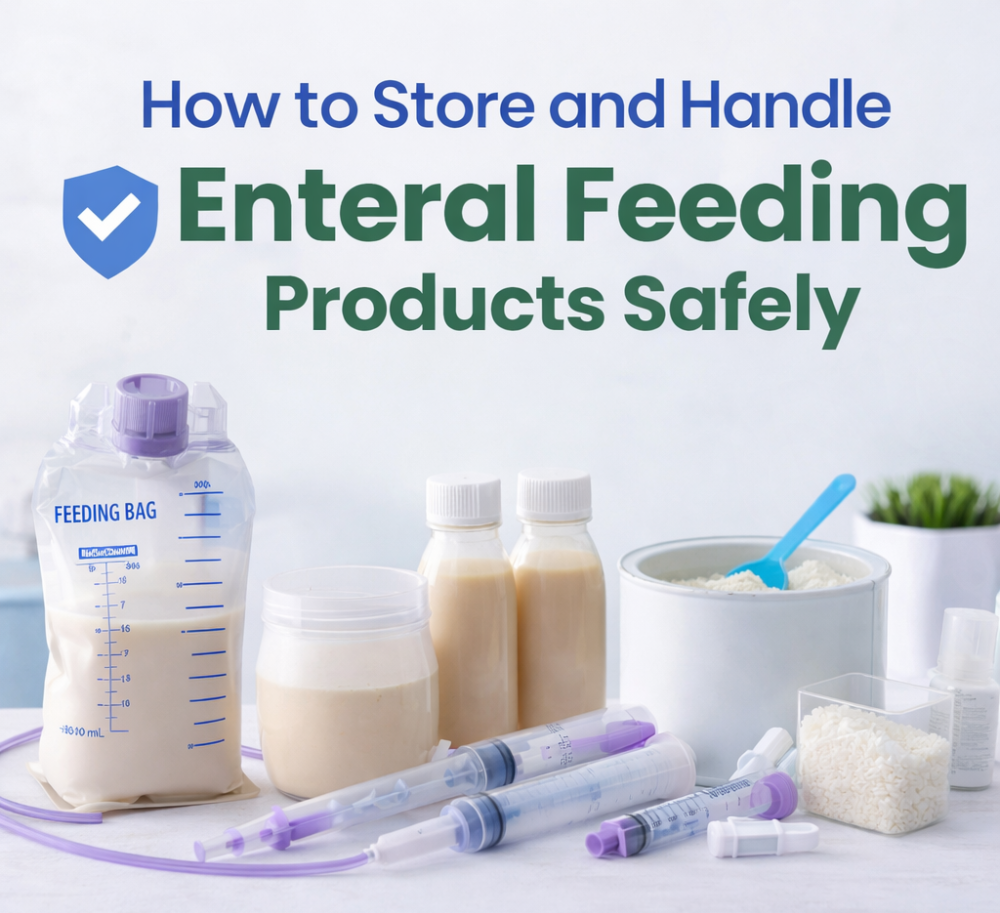 How to Store and Handle Enteral Feeding Products Safely