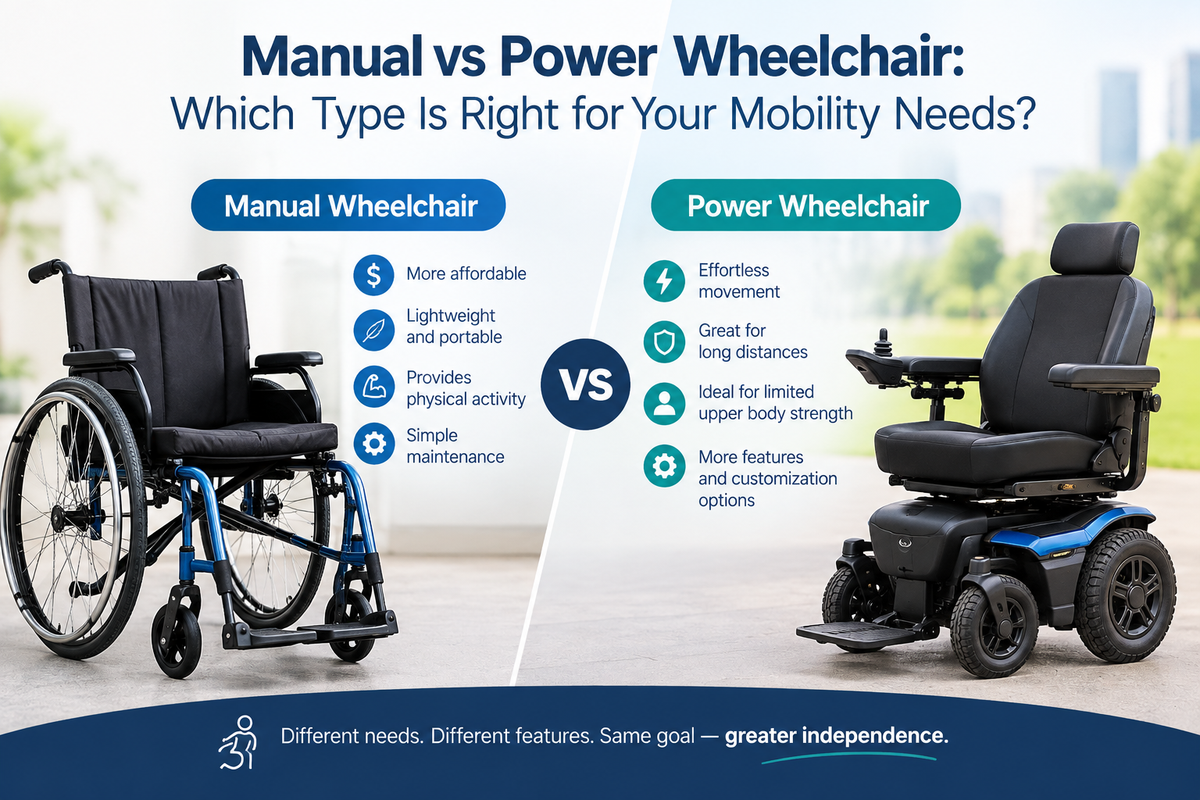 Manual Vs Power Wheel chairs