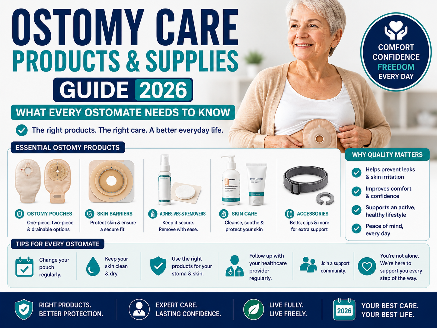 Ostomy Care Products and Supplies Guide 2026: What Every Ostomate Needs to Know