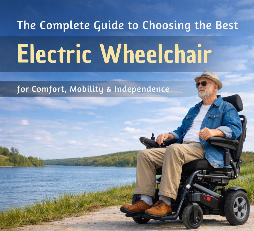 Best Electric Wheelchair for Comfort, Mobility and Independence
