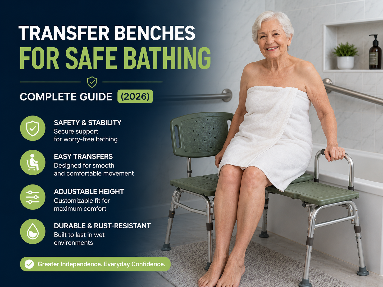 Transfer Benches for Safe Bathing: Complete Guide (2026)