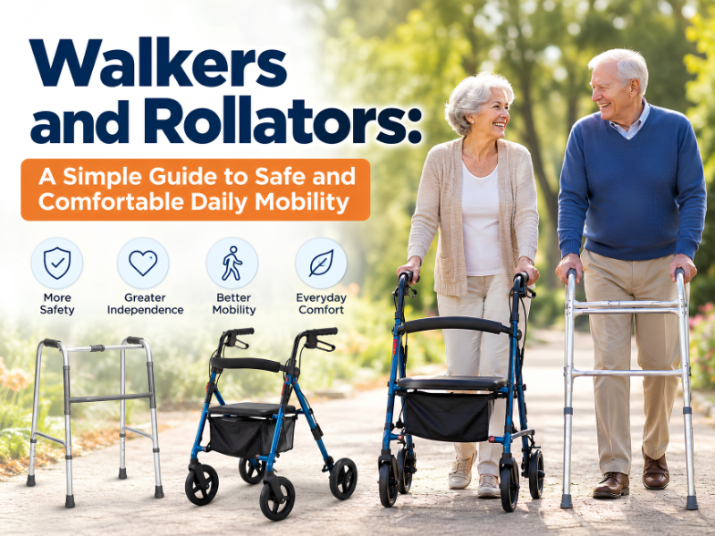 Walkers and Rollators