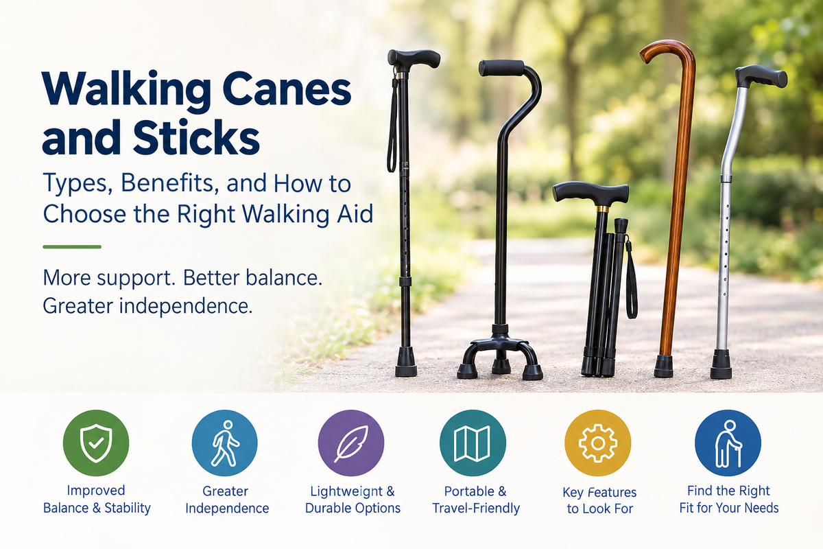 Walking canes for seniors