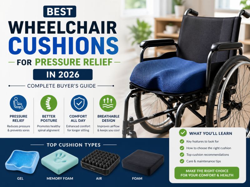 Wheelchair cushions for pressure relief and comfort — AllCare Store