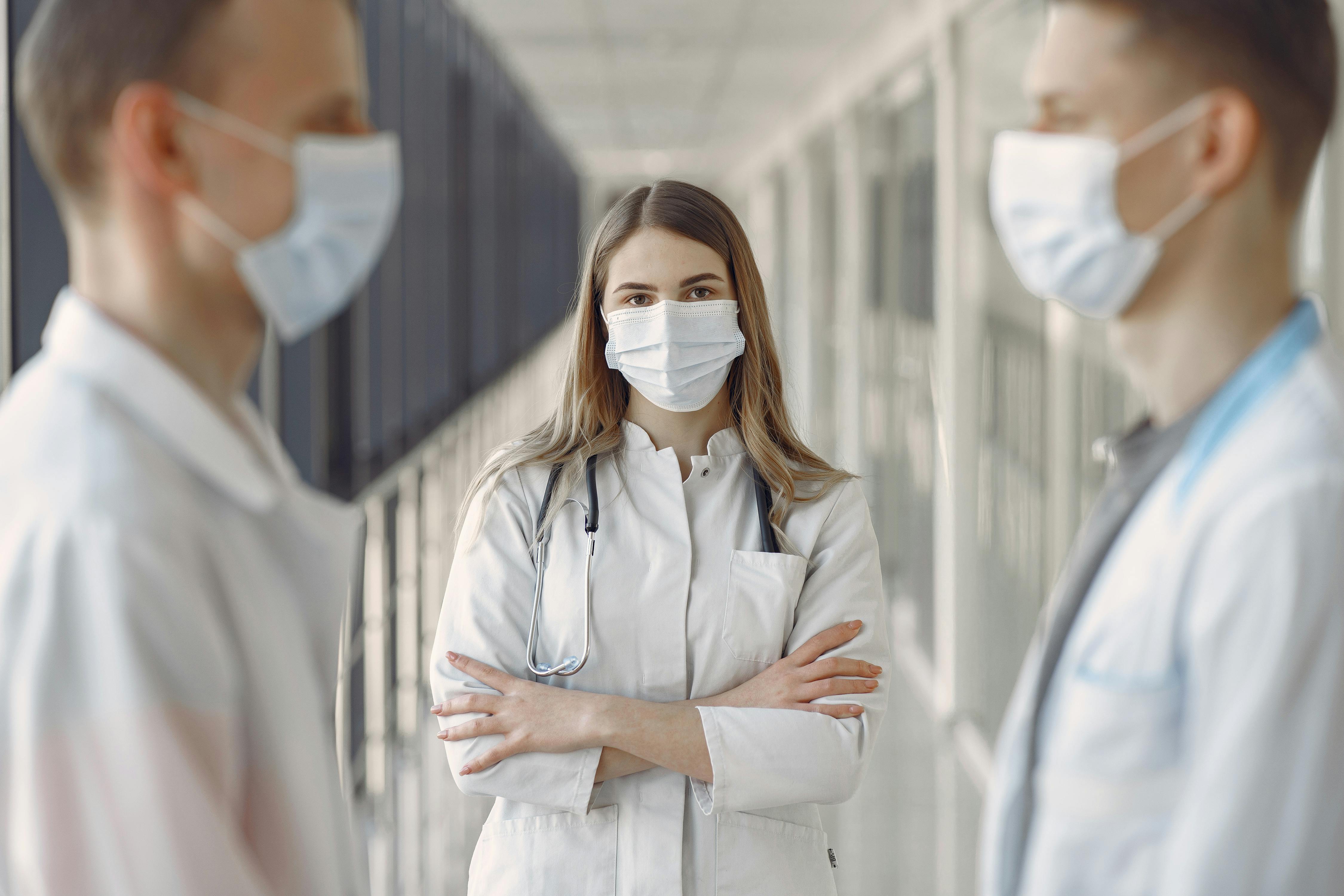 Senior woman receiving flu vaccination from a healthcare provider — AllCare Store