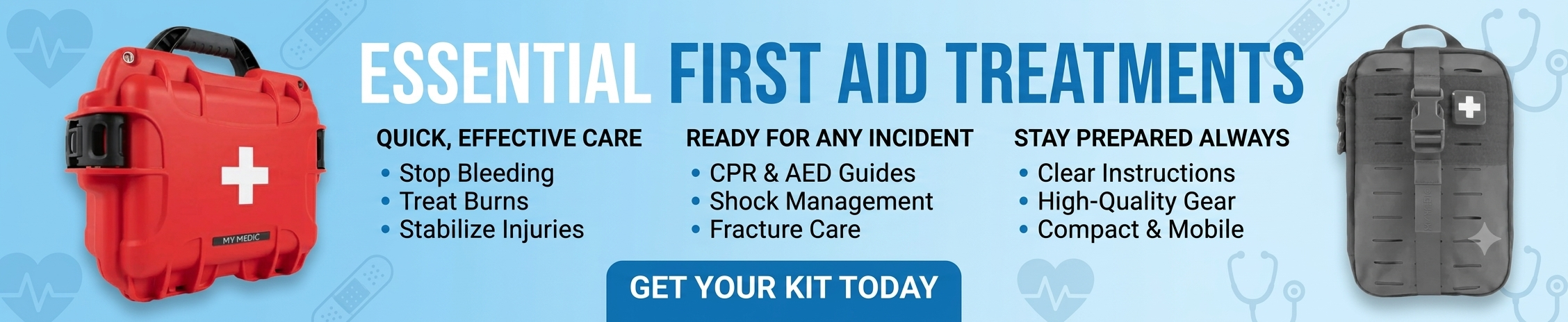 Shop First Aid Treatments, Bandages & Antiseptic Products