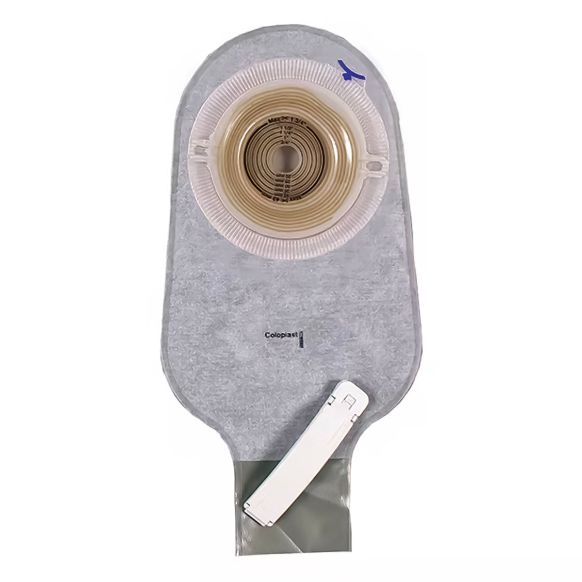 Ostomy Pouch Assura EasiClose One-Piece System 11 Inch Length, Maxi Convex, Trim to Fit 5/8 to 1-11/16 Inch Stoma Drainable | 10/Box Default Title