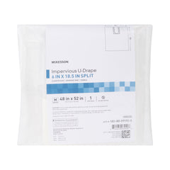 Orthopedic Drape McKesson Impervious U-Drape 52 W X 48 L Inch Sterile 52 W X 48 L · Case of 25