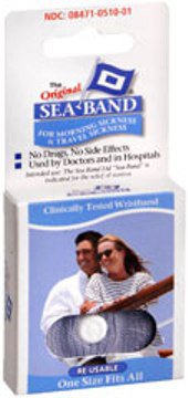 Nausea Relief Sea Band Wrist Band 2 per Box