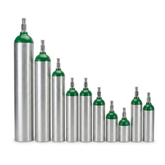 Oxygen 'd' Tank- 425 Liter W/toggle (19 H)