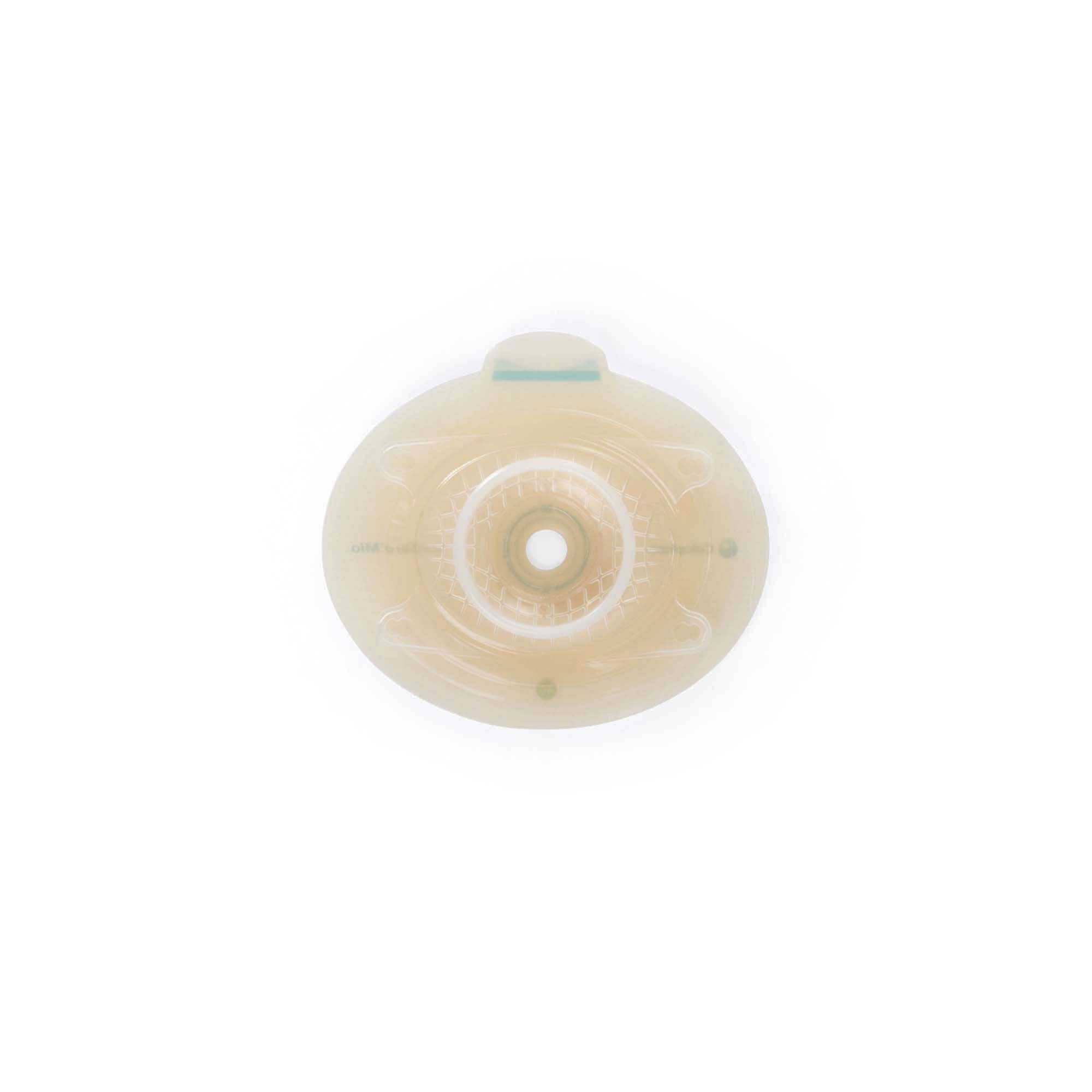 Ostomy Barrier SenSura Mio Click Trim to Fit, Standard Wear Elastic Adhesive 40 mm Flange Green Code System 3/8 to 3/4 Inch Opening,Packaging Type- Box