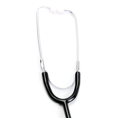 General Exam Stethoscope McKesson Black 1-Tube 21 Inch Tube Single Sided Chestpiece, Packaging Type- Box