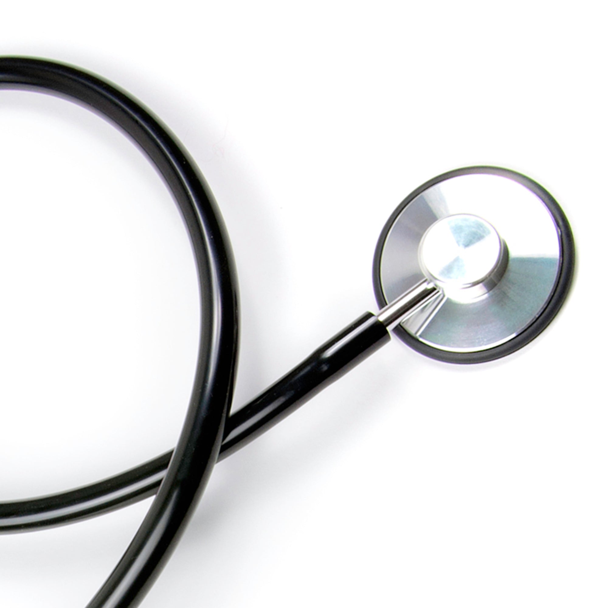 General Exam Stethoscope McKesson Black 1-Tube 21 Inch Tube Single Sided Chestpiece, Packaging Type- Box