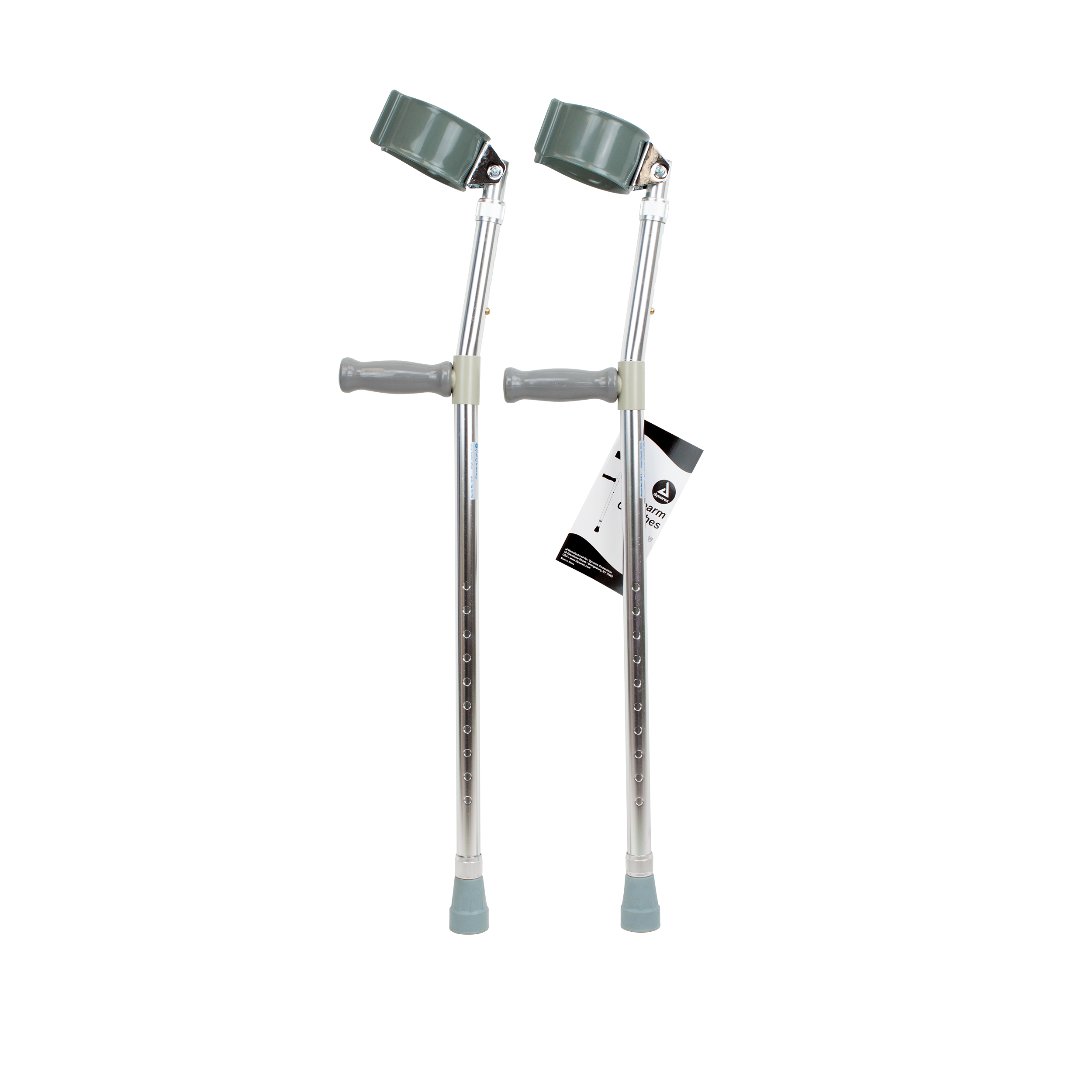 Dynarex Forearm Crutches- Tall, Youth and Tall Adult