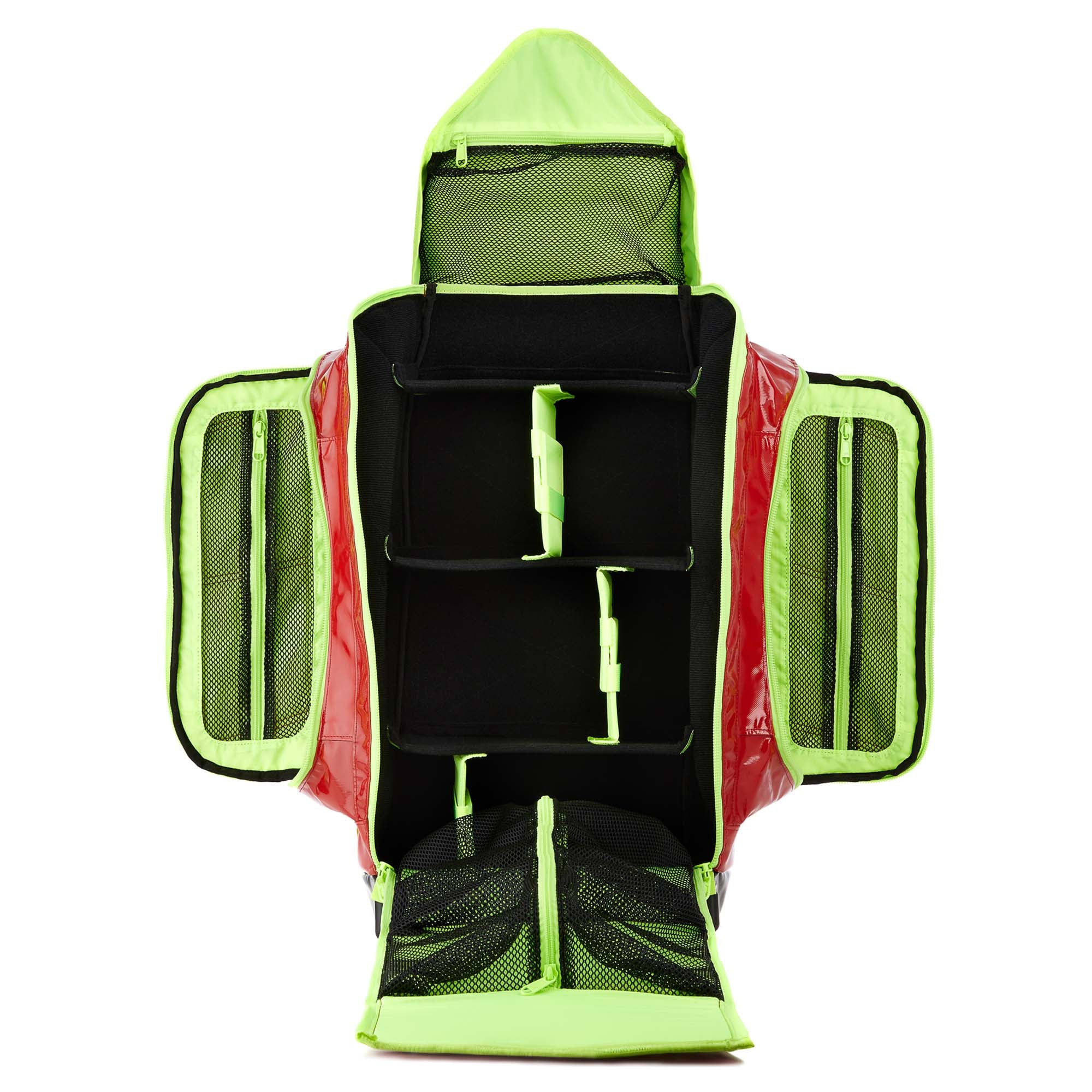 StatPacks G3 Backup Medical Backpack - Red, Urethane-Coated Tarpaulin