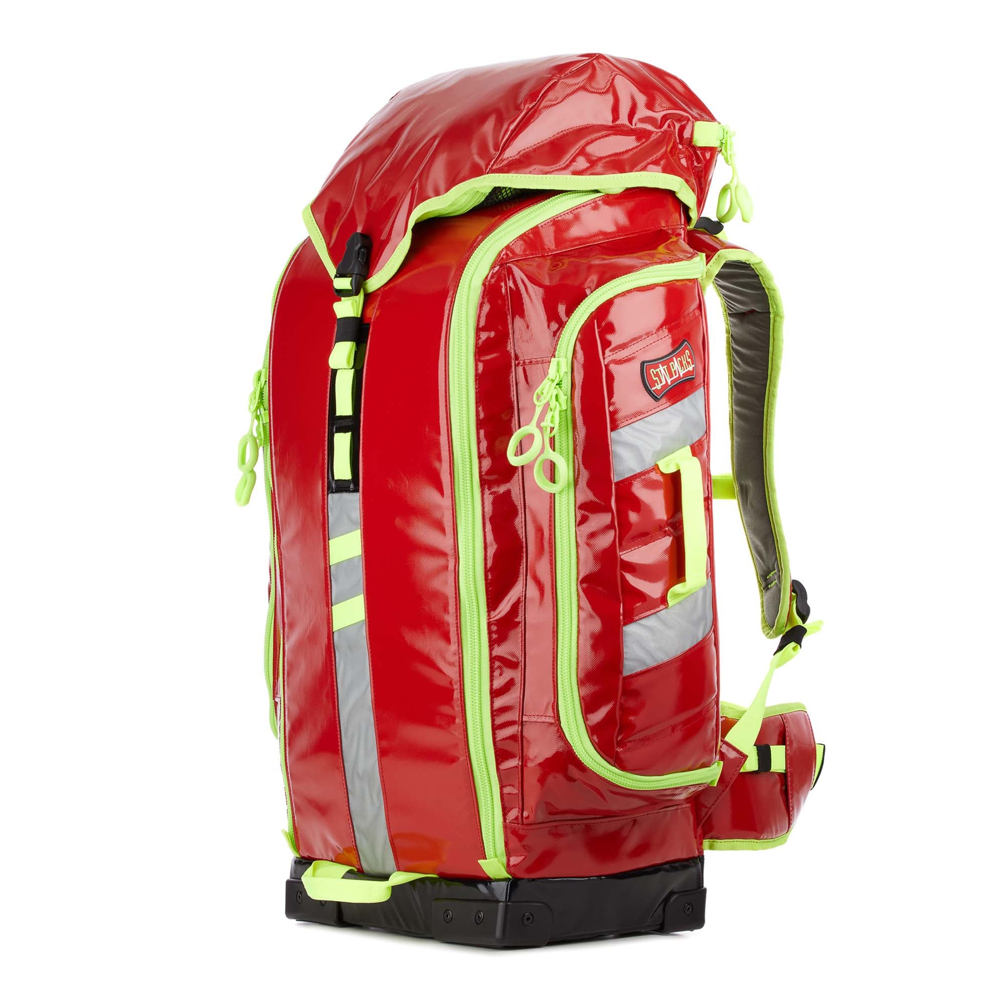 StatPacks G3 Backup Medical Backpack - Red, Urethane-Coated Tarpaulin