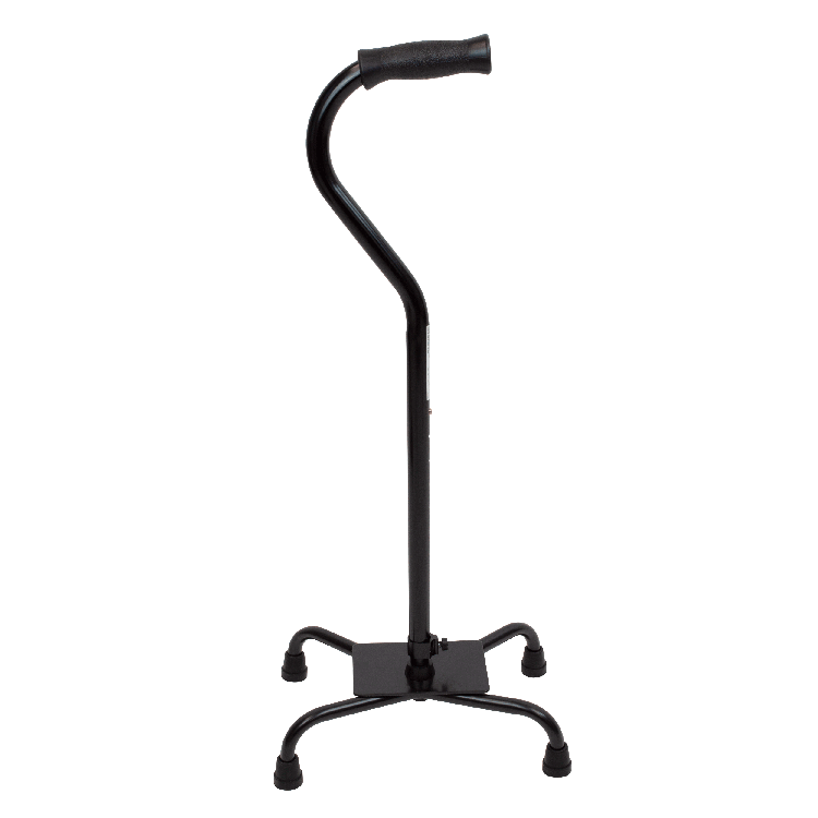 Dynarex Quad Canes for Stability & Support | Adjustable Height | Lightweight Design | Ideal for Enhanced Mobility & Balance | Perfect for Seniors & Rehab Use