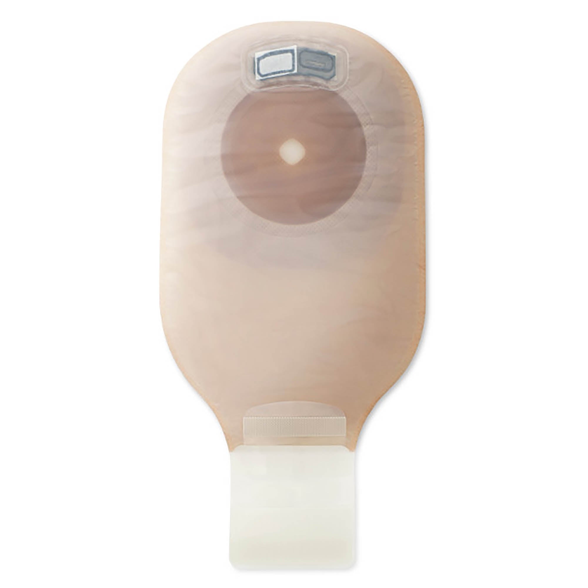 Ostomy Pouch Premier One-Piece System 12 Inch Length Flat, Trim to Fit Up to 2-1/2 Inch Stoma Drainable | 10/Box