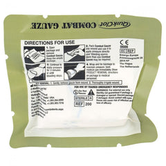 Hemostatic Dressing QuikClot Combat Gauze 3 Inch X 4 Yard 1 per Pack Sterile