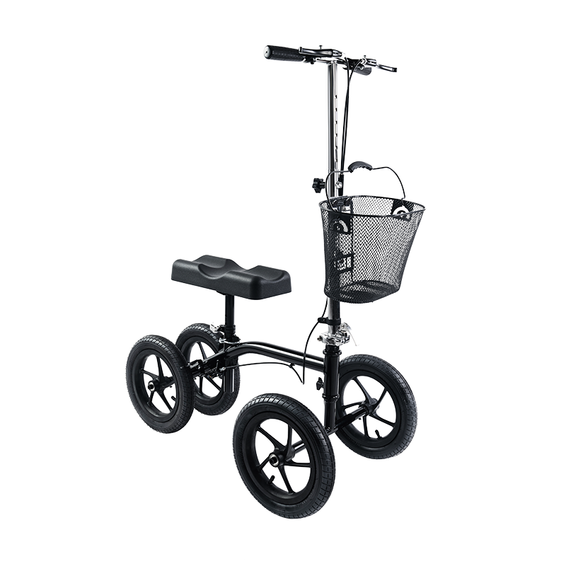 dynarex all terrain mountaineer knee walker single folding