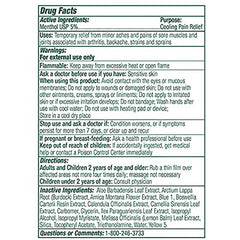 Topical Pain Relief Biofreeze Professional 5% Strength Menthol Topical Gel 3 oz., Packaging Type- Case