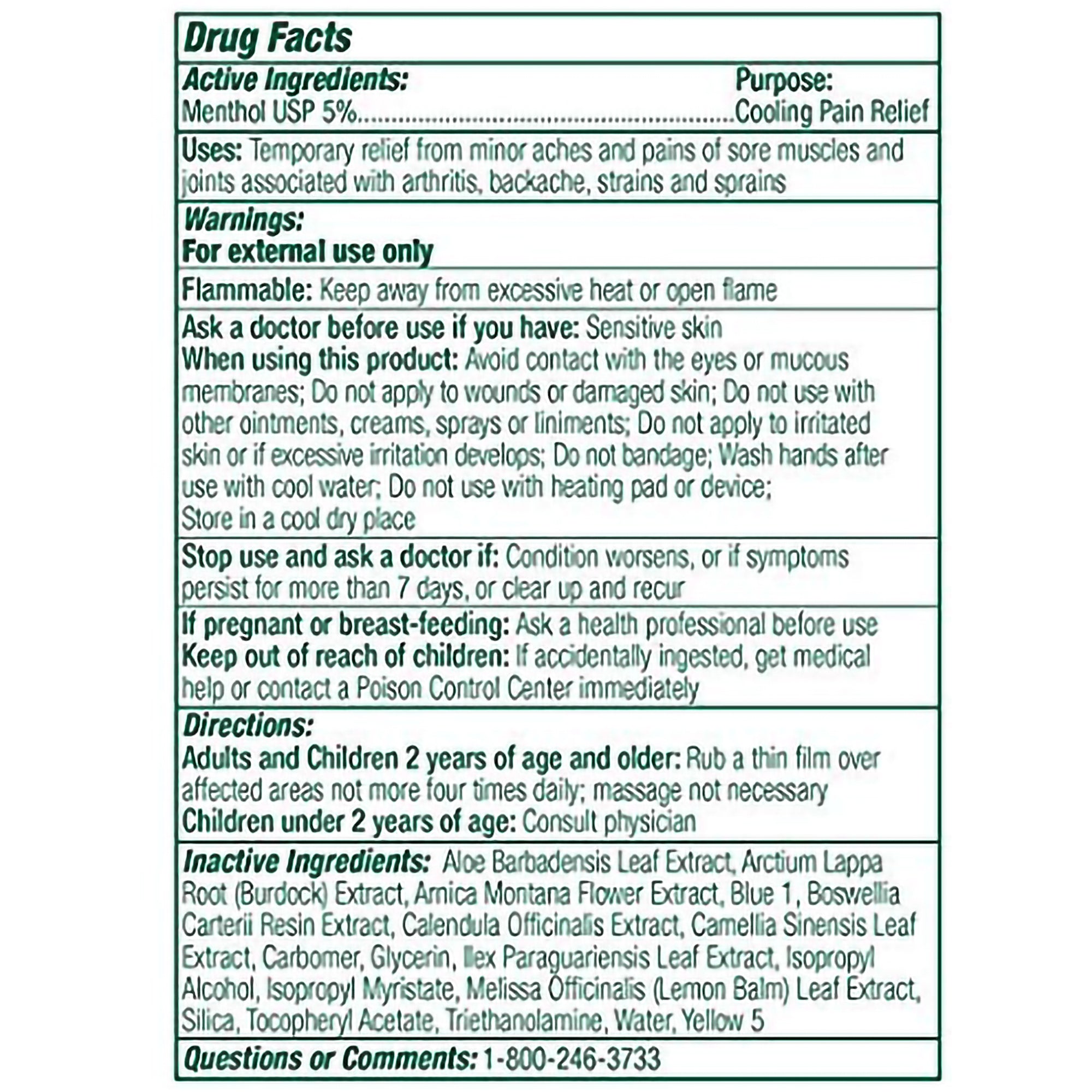 Topical Pain Relief Biofreeze Professional 5% Strength Menthol Topical Gel 3 oz.,Packaging Type- Box