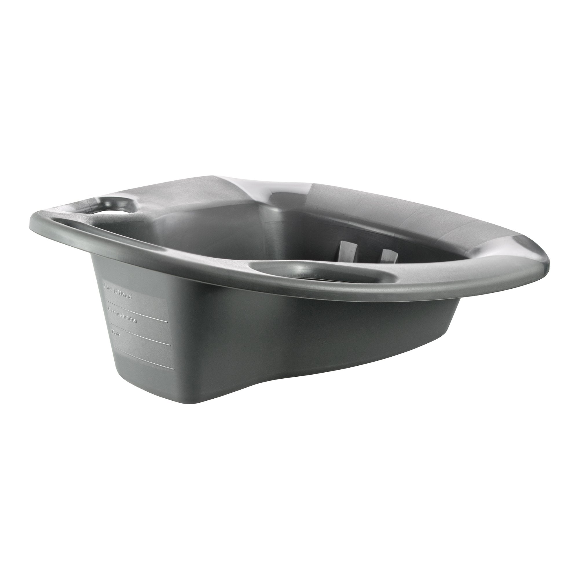 Stackable Bedpan McKesson Graphite 2 Quart / 1893 mL, Packaging Type- Case