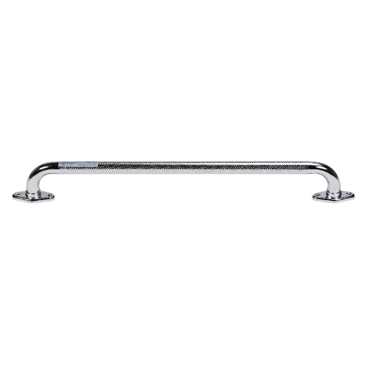 Dynarex Knurled Rotating Flange Grab Bars - Enhance safety and stability in your bathroom with durable, slip-resistant grab bars featuring a unique rotating flange design for versatile installation.