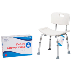 Curved seat shower stool