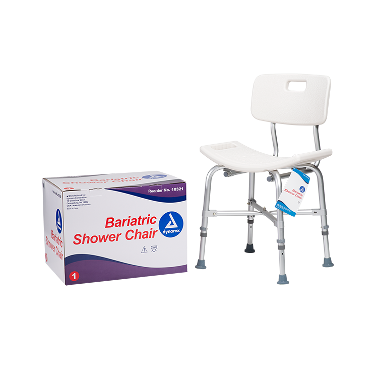 Portable adjustable shower chair