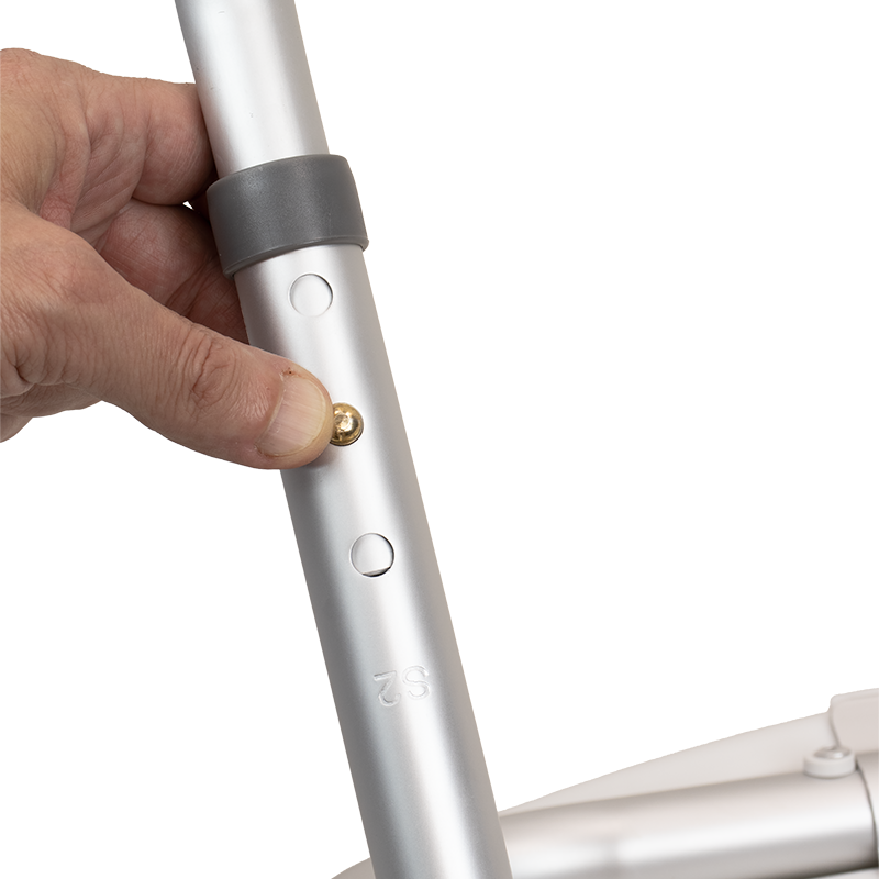 Dynarex Foldable Shower Bench Without Back – Space-Saving, Lightweight & Durable Design for Safety & Comfort in the Shower – Ideal for Seniors & Disabled Users