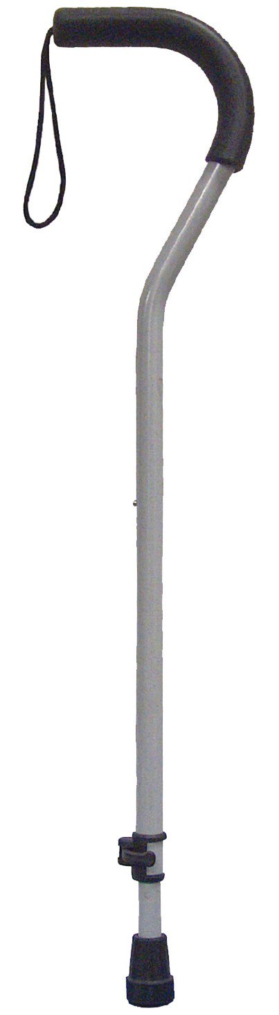 Offset Cane drive Aluminum 28 3/4 to 37 3/4 Inch Height Black