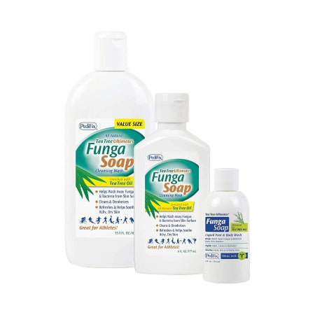 Soap Tea Tree Ultimates FungaSoap Liquid 13.5 oz. Bottle Scented,Packaging Type- Each