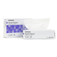 McKesson Facial Tissue White 6 X 8 Inch 90 Count, Packaging Type- Case