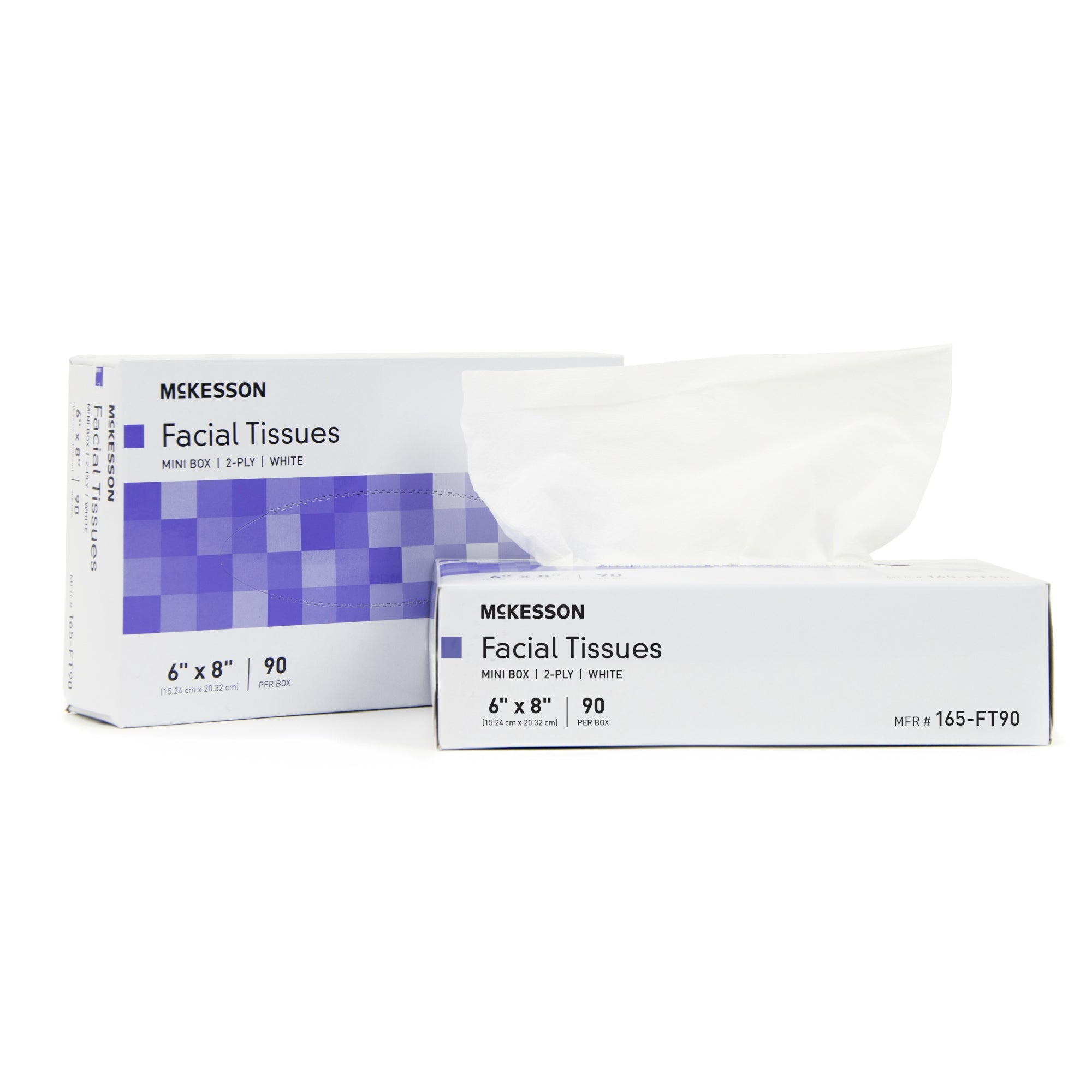 McKesson Facial Tissue White 6 X 8 Inch 90 Count, Packaging Type- Case