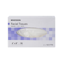 McKesson Facial Tissue White 6 X 8 Inch 90 Count, Packaging Type- Case