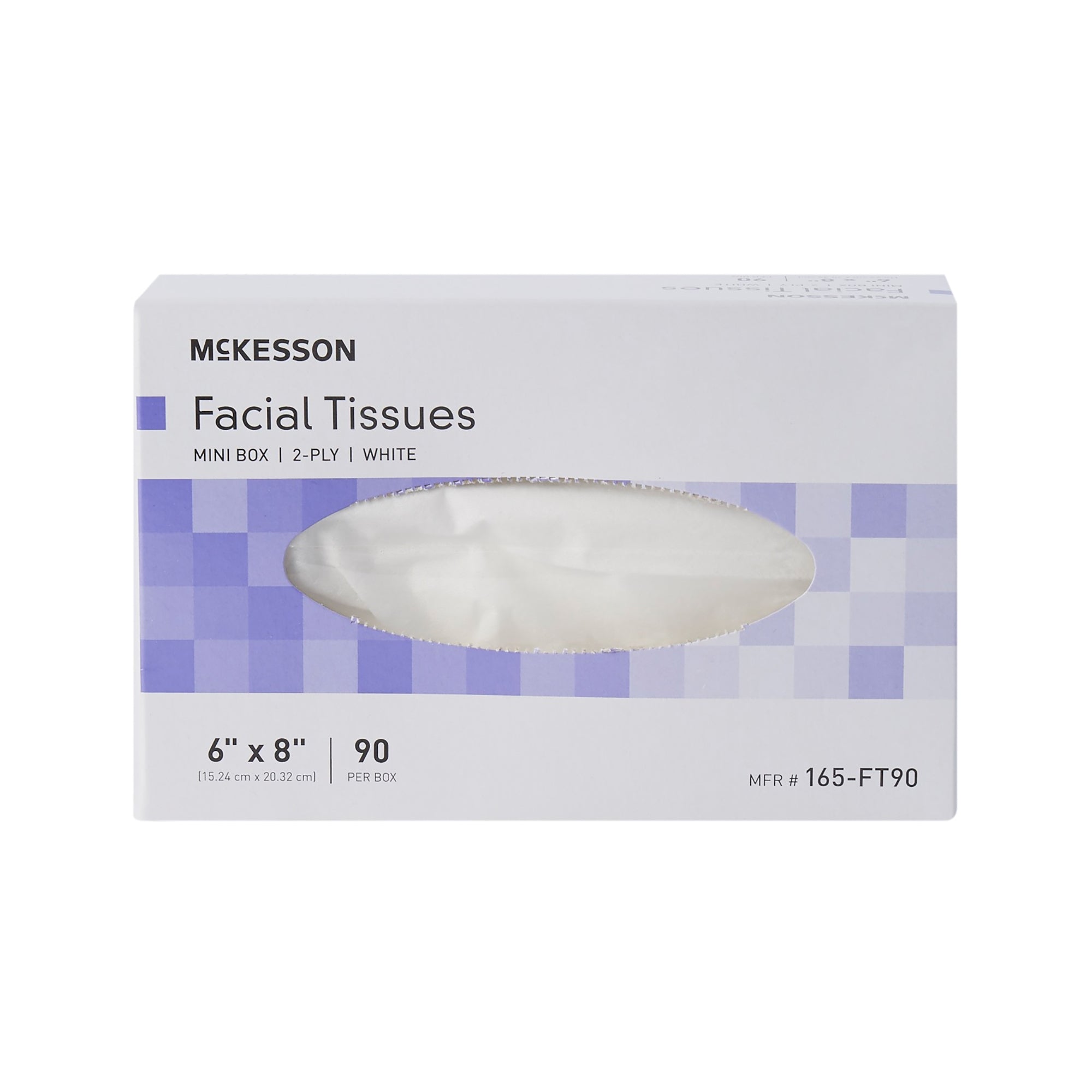 McKesson Facial Tissue White 6 X 8 Inch 90 Count, Packaging Type- Case