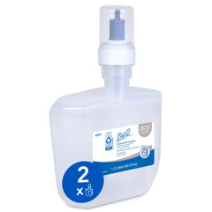 Alcohol-Free Hand Sanitizer Scott Essential 1,200 mL BZK (Benzalkonium Chloride) Foaming Dispenser Refill Bottle, Packaging Type- Case