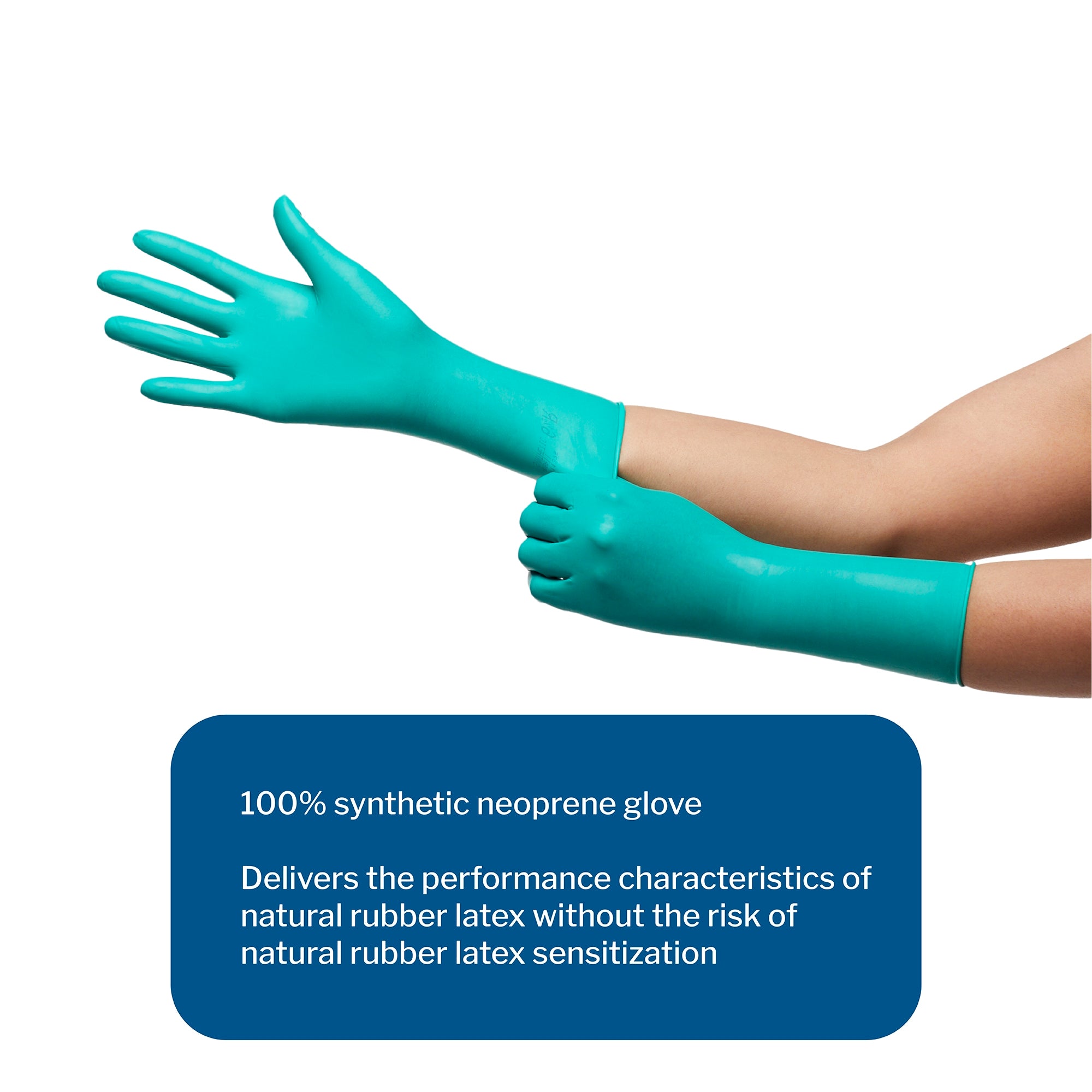 Surgical Glove McKesson Perry Performance Plus Size 6.5 Sterile Polychloroprene Standard Cuff Length Smooth Dark Green Chemo Tested, Packaging Type- Case